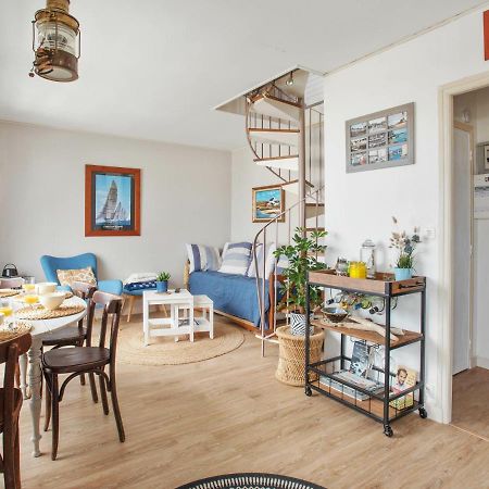 Duplex Face A La Mer - Le Studio D'Adal Quiberon Exterior foto