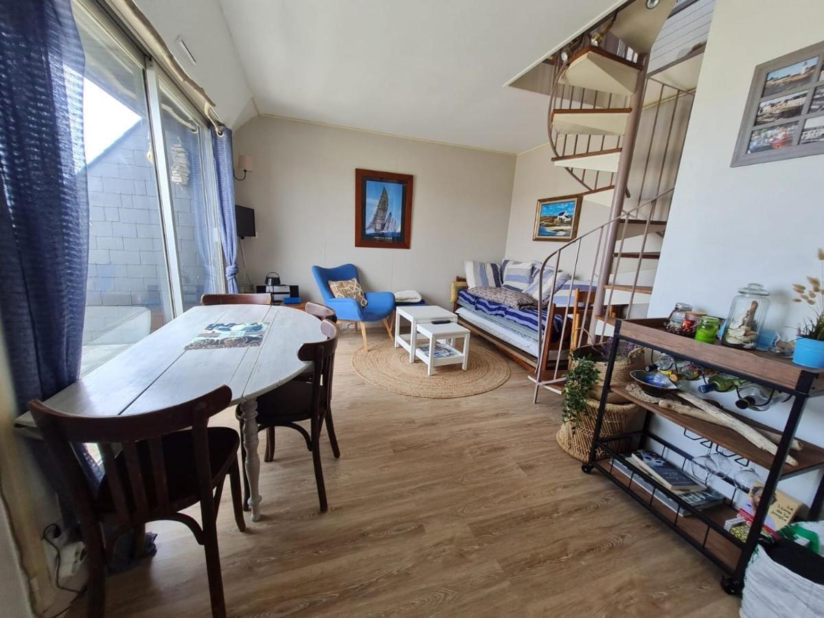 Duplex Face A La Mer - Le Studio D'Adal Quiberon Exterior foto